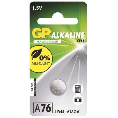 Gombíková batéria do hodiniek G13 GP LR44 (A76F) Alkaline