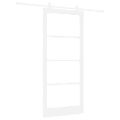 vidaXL Posuvné dvere ORKDAL 93 x 211 cm Biela