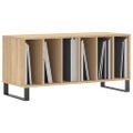 vidaXL Skrinka na platne dub sonoma 100x38x48 cm kompozitné drevo