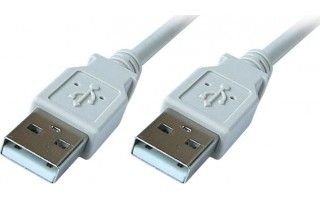 PremiumCord USB 2.0 A-A M/M 3m prepojovací kábel