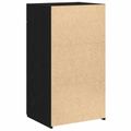 vidaXL Servírovacia skriňa Čierny dub 50 x 42,5 x 93 cm
