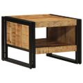 vidaXL konferenčný stolík 50x50x38 cm masívne hrubé drevo mango