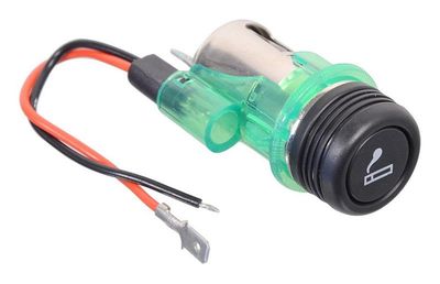 Zapalovač Compass 07402 12 V do auta s osvietom EURO