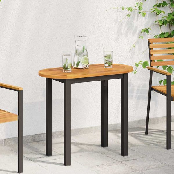 vidaXL Vrchná doska Prírodný olej 80 x 40 x 2 cm Pevné akáciové drevo