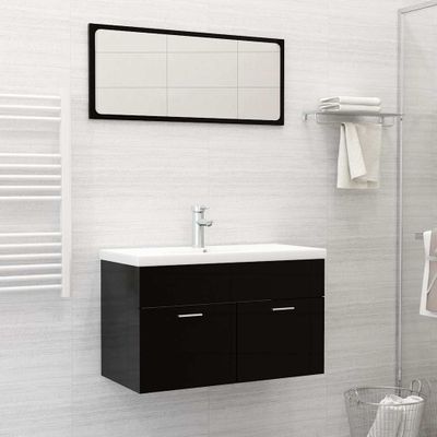 vidaXL Vstavané umývadlo s batériou 81x39x18 cm keramika biele