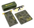 GUNNAR kancelářske/herní brýle CYBERPUNK MILITECH ONYX  SIGNAL YELLOW* jantarová* BLF 65* GUNNAR Focus Brýle, Cyberpunk 2077 Militech, jantarová cocka, GUNNAR-Focus, ochrana modrého svetla, 100% UV, polymer, Onyx/Signal Yellow