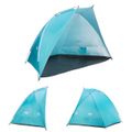 Plážový stan NILS Camp NC8030 modrý