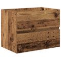 vidaXL Sada kúpeľňového nábytku 2 ks Staré drevo 57 x 37 x 45 cm