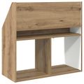 vidaXL Detský regál Remeselný dub 72,5 x 29,5 x 69 cm Kompozitné drevo
