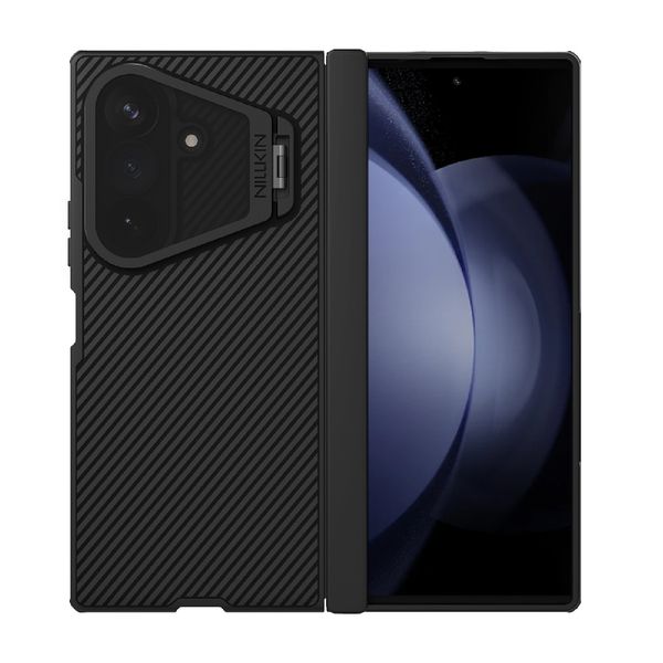 Nillkin CamShield Prop Magnetic (Transparent Lens) Zadný kryt pre Samsung Galaxy Z Fold 8 Ultra Black