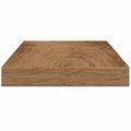 vidaXL Nástenné police 4 ks dub artisan 40x10x1,5 cm kompozitné drevo