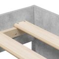 vidaXL Rám postele s úložným prostorem Betónová šedá 80 cm