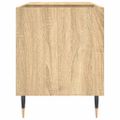 vidaXL Skrinka na platne dub sonoma 85x38x48 cm kompozitné drevo