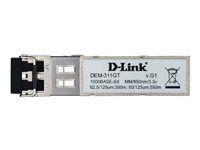 Transceiver modul SFP (mini-GBIC) - 1GbE - 1000Base-SX - multirežim LC - až 550 m - 850 nm - pre DGS 12XX; DXS 1100, 1210, 3400, 3600; Nuclias Cloud-Managed DBS-2000-10, 2000-28, 2000-52