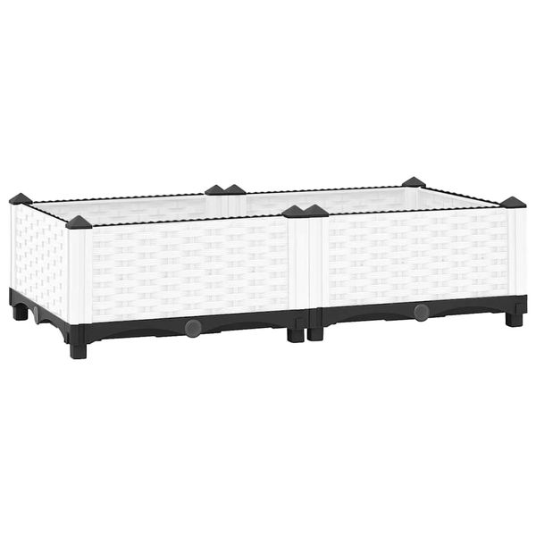 vidaXL Vyvýšený záhon 80x40x23 cm polypropylén
