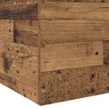 vidaXL Rám postele na podlahe Staré drevo 80 x 200 cm Kompozitné drevo