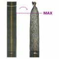 vidaXL Vrecia na piesok 100 ks tmavo zelené 103x25 cm HDPE