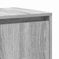 vidaXL Servírovacia skriňa Sivý Sonoma 120 x 41 x 75 cm