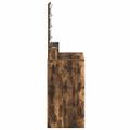 vidaXL Toaletný stolík Dymová dub 50 x 41 x 135 cm Kompozitné drevo