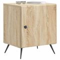 vidaXL Nočný stolík 2 ks Dub sonoma 43 x 34,5 x 50 cm Kompozitné drevo