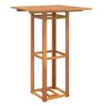 vidaXL Bistro stolík 75x75x110 cm akáciový masív