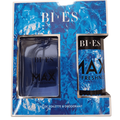 BI-ES GIFT SET MAX ICE FRESHNESS pánska darčeková súprava - toaletná voda 100ml + dezodorant 150ml