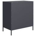 vidaXL Komoda antracitová 68x39x73,5 cm oceľ valcovaná za studena