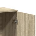 vidaXL Komody 2 ks dub sonoma 79x38x80 cm kompozitné drevo