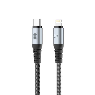 Kábel Forever Braix USB-C - Lightning 1,0 m 27W čierny
