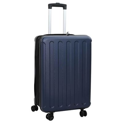 vidaXL Kufor so zámkom Tmavo modrá 43 x 27 x 66 cm ABS plast