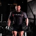Polyuretánová jednoručná činka HMS HPC 40 kg