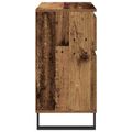 vidaXL Servírovacia skriňa Staré drevo 60 x 35 x 70 cm