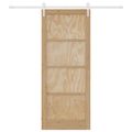 vidaXL Posuvné dvere ORKDAL 86 x 211 cm Borovicový masív