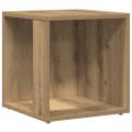 vidaXL Príručný stolík dub artisan 33x33x34 cm kompozitné drevo