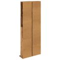 vidaXL CD Skrinka 2 ks Staré drevo 33 x 23,5 x 175 cm Kompozitné drevo