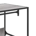 vidaXL Šatník sivý sonoma 90x50x180 cm kompozitné drevo