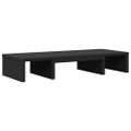 vidaXL Stojan na monitor čierny 60x24x10,5cm kompozitné drevo