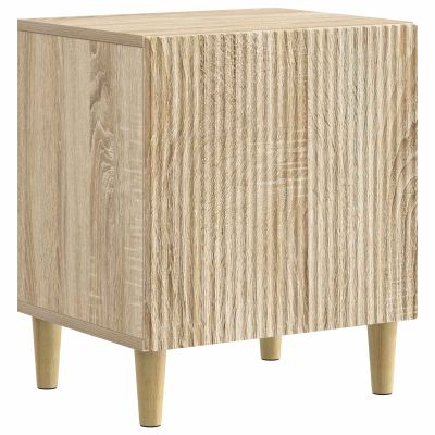 vidaXL Nočný stolík Dub sonoma 43 x 34,5 x 50 cm Kompozitné drevo