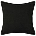 vidaXL Poťah na podložku 2 pcs HOUTEN Čierna 55 x 55 cm Bouclé