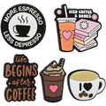 3D samolepka Coffee sada 5 ks