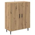 vidaXL Highboard 2 ks Remeselný dub 69,5 x 34 x 180 cm