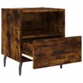 vidaXL Nočné stolíky 2 ks dymový dub 40x35x47,5 cm kompozitné drevo