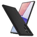 Puzdro Spigen Liquid Air pre Samsung Galaxy S22 Ultra matná čierna