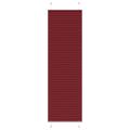 vidaXL Plisovaná roleta bordová červená 65x200 cm šírka látky 64,4 cm polyester