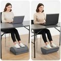 vidaXL 44 x 29 x 17 cm Pevný PU pena Sivá