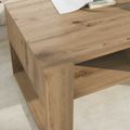 vidaXL Konferenčný stolík Remeselný dub 92 x 53 x 45 cm