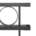 vidaXL Prvok plotu ASSEN 170 x 150 cm Oceľ Sivá