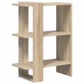 vidaXL Regál na knihy 2 úrovní 52 x 25 x 71,5 cm Kompozitné drevo