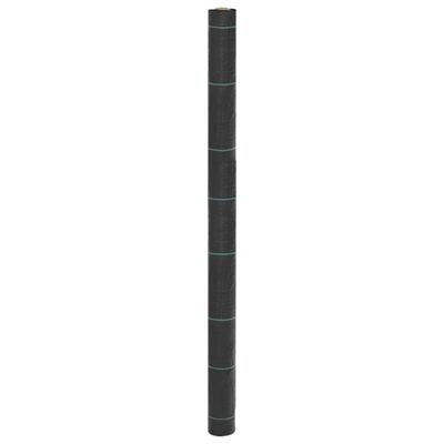 vidaXL Membrána proti burine čierna 1,5x10 m PP