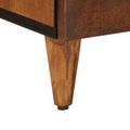 vidaXL Servírovacia skriňa Orech 40 x 33 x 75 cm Masívne mango drevo